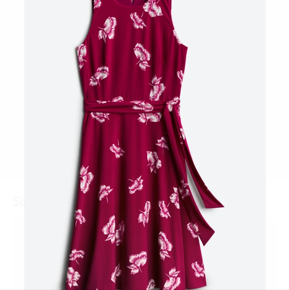 Ralph Lauren pink floral dress